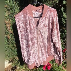 Pink Velvet Jacket